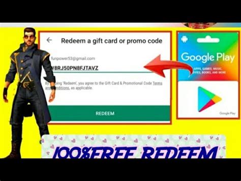 So how easy it is for an user to redeem a promo code? #dbgaming #freefire 100% free Google play redeem code ...