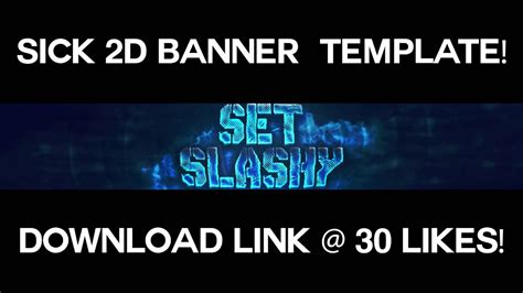 Sick Banner Psd Template Link 30 Likes Youtube