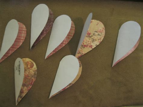 So There 3d Paper Heart Garland For Valentines Day