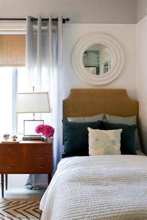 Balancing a neutral with a color like blue is guaranteed to boost your. 21 Ideas and Inspiration For Bedroom Small Table