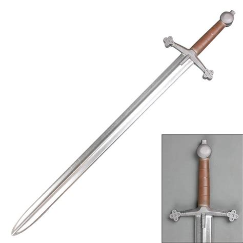 41 Medieval Scottish Claymore Cosplay Foam Sword Chrome Blade