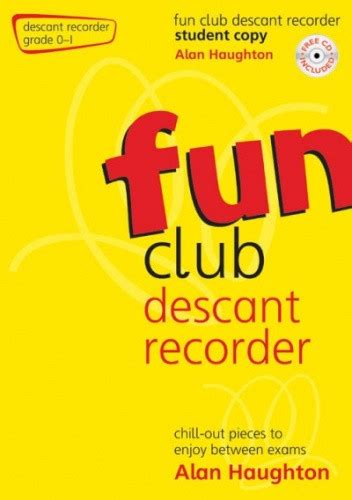 Forwoods Scorestore Fun Club Descant Recorder Grade 0 To 1 Student
