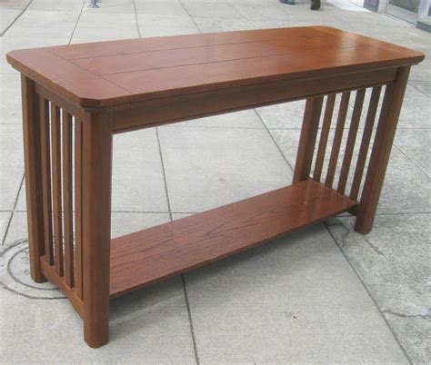Uhuru Furniture And Collectibles Sold Mission Console Table 90