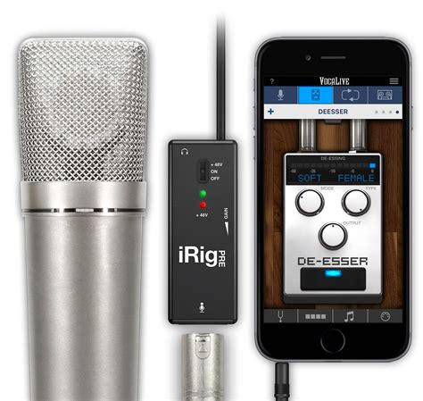 Ik Multimedia Irig Pre Microphone Interface Ip Irig Pre In Av Store