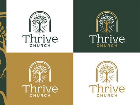First Draft Logos For Thrive Church By Sean Daugherty On Dribbble