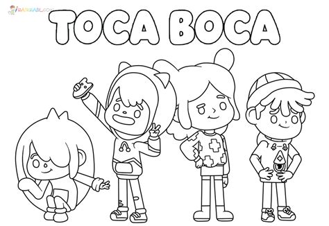 Toca Boca Printable - Printable Templates