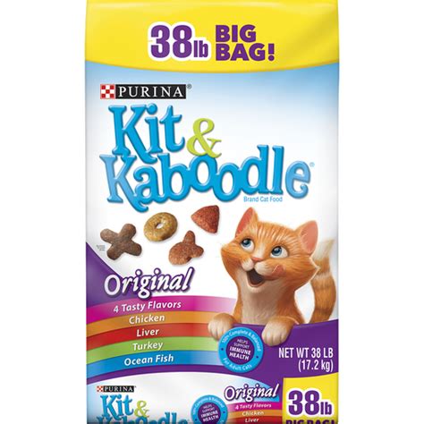 I get a kick out of one that wants it fresh just out of the bag instead of what is already in the bowl. Purina Kit & Kaboodle Dry Cat Food; Original - 38 lb. Bag ...