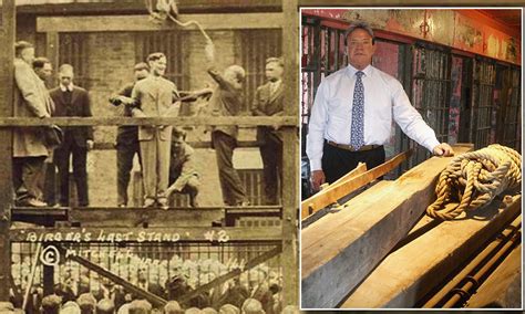 Gallows Used To Hang Bootlegger Who Smiled As He Faced Death At One Of