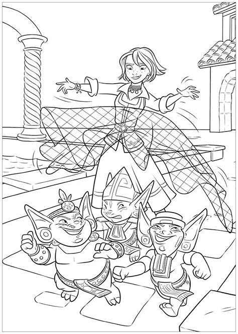 ⭐ free printable elena of avalor coloring book. Elena avalor to print - Elena Avalor Kids Coloring Pages