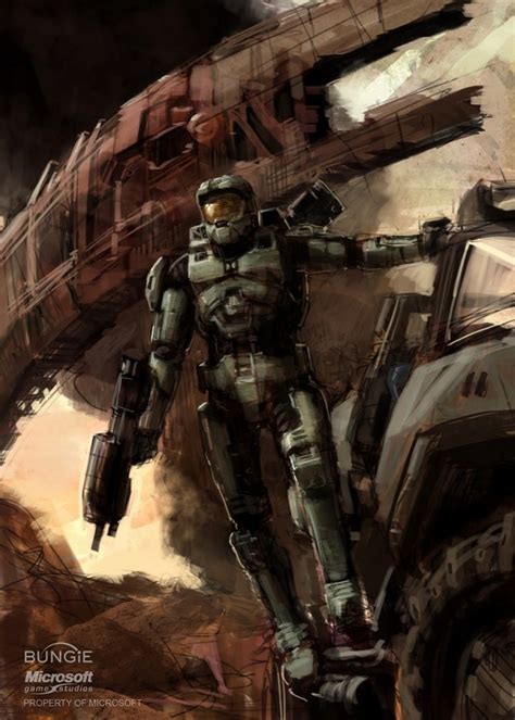 Master Chief Concept Art Id 20040 Art Abyss