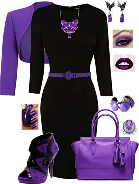 Purple Is One Of My Favorite Colors With Images Purple Fashion Fashion Fashion Outfits