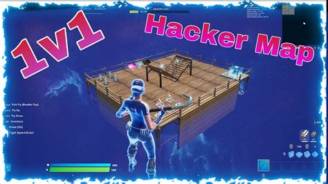 simple 1v1 map with hacks fly god aimbot more youtube