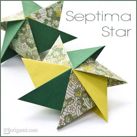 Septima Star by Ekaterina Lukasheva | Go Origami