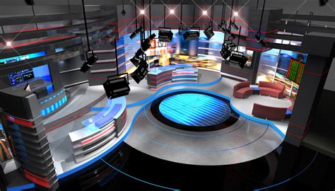 News Set Designs By Park Place Studio Design Build And Install Worldwide
