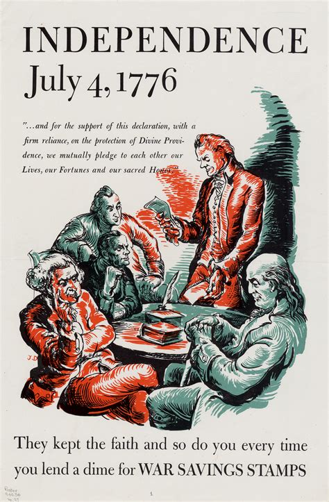 Independence July 4 1776 They Kept The Faith And So Do You
