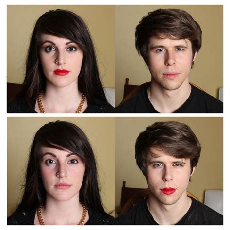 Couples Swap Makeup Routines For Powerful Art Project Examining Gender