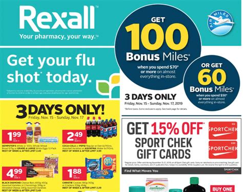 Rexall Pharma Plus Drugstore Canada Coupon And Flyers Deals Get Up To