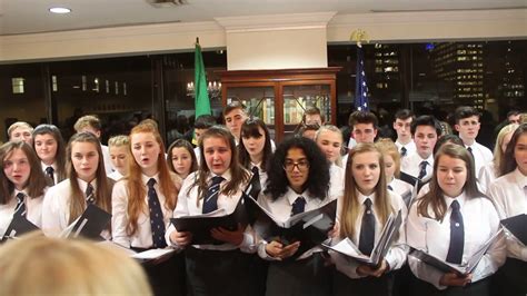 Belfast Methodist Choir Sings In New York City Youtube