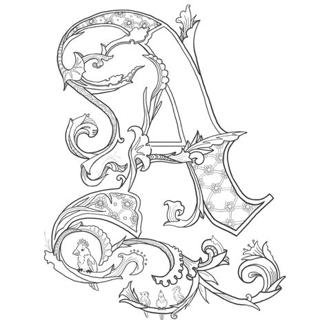 Calligraphie Alphabet Lettre Coloriage Alphabet Coloriages Gratuits