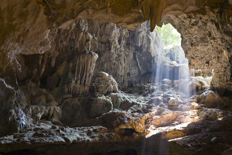 Light Through The Caves Stock Photo Image Of Cave Tourism 19844906