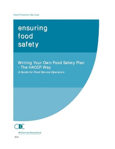Ensuring Food Safety The Haccp Way By Haccpcanada Issuu