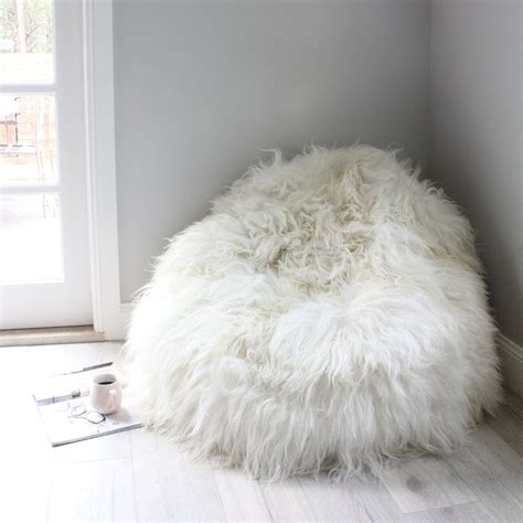 Shop for white fluffy bean bag online at target. White Furry Bean Bag | Luxury Comfort Living | ELuxury Home