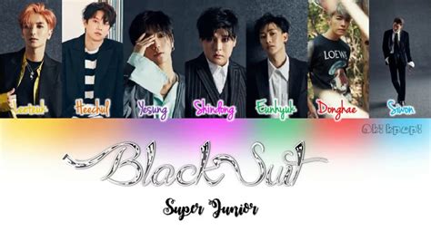 Almir junior — super homem 03:39. Super Junior - Black suit (Color Coded Han|Rom|Eng Lyrics ...