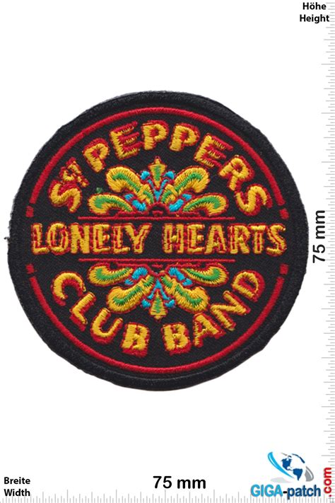 Beatles Beatles Sgt Peppers Lonely Hearts Club Band Patch Back