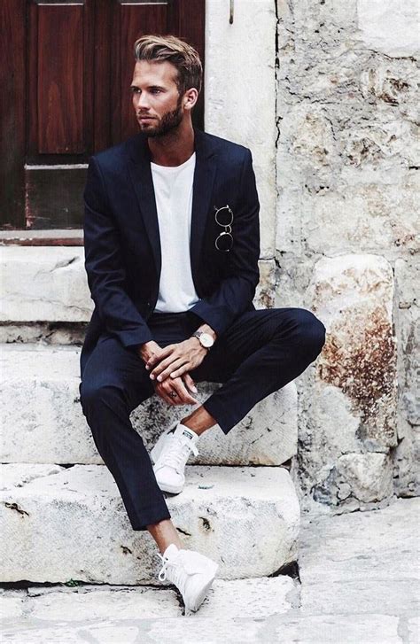 10 Ways To Team Up Suits With Sneakers Suits And Sneakers Most
