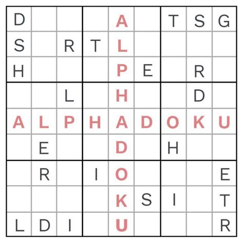 Free Alphadoku Puzzles Printable Sudoku Easy 8 Printable Sudoku Free