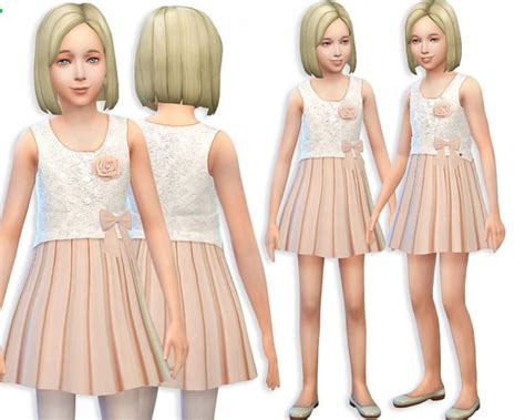 Pin By Terre On Sims 4 Child Clothes Sims 4 Cc Kids Clothing Beige