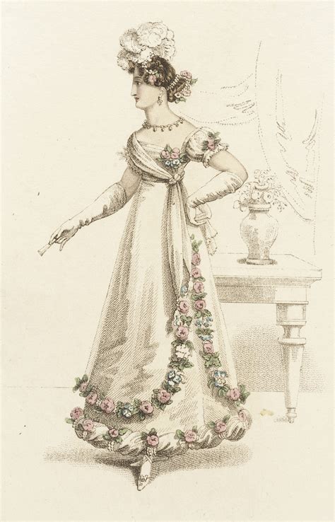 The 1820s In Fashionable Gowns A Visual Guide To The Decade Mimi