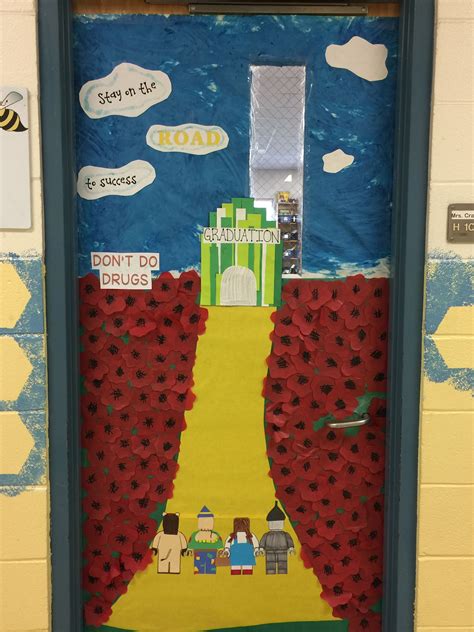 Classroom Door Decoration Wizard Of Oz Teacher Door Decorations Diy