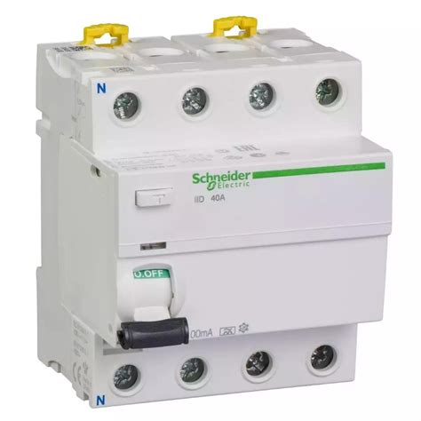 Buy Acti9 Iid 4p 40a 100ma A Rccb At Best Prices In Se Ksa Schneider