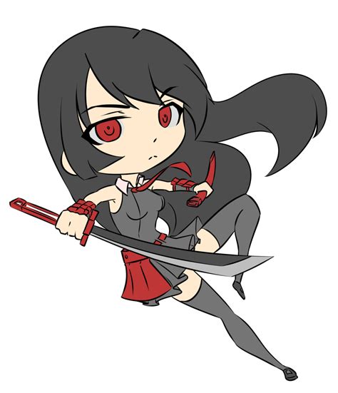 Akame Chibi By Afterproject On Deviantart