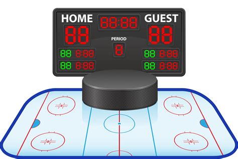 Ice hockey live score on sofascore.com livescore is automatically updated and you don't need to refresh it manually. hockey sports digital scoreboard vector illustration ...