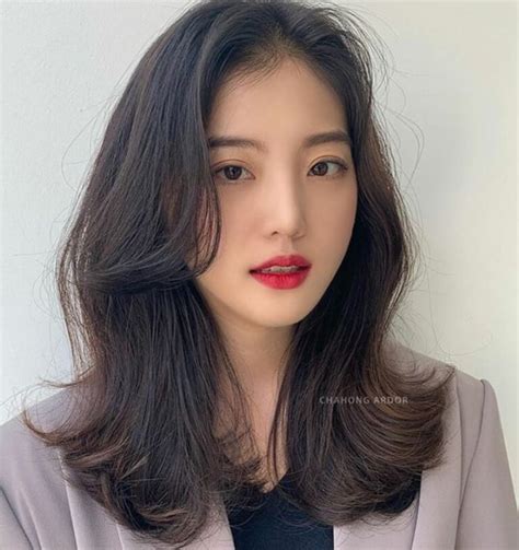 These Are The Hottest Korean Bangs In 2019 Top Beauty Lifestyles Korean Hairstyle Long Korean