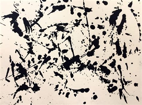 Original Abstract Expressionism Artwork Black And White Art Etsy