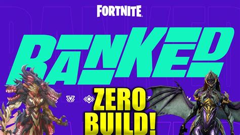 Fortnite Ranked Zero Build Duo Queue Only So Far What Ranks Are You