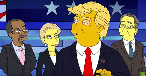 The Simpsons Makes Fun Of The 2016 Presidential Election Thrillist