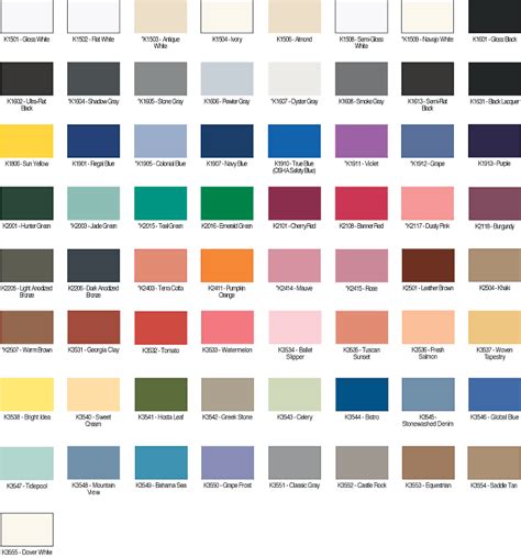 Check spelling or type a new query. Clark Kensington Paint Color Chart - Best Interior ...