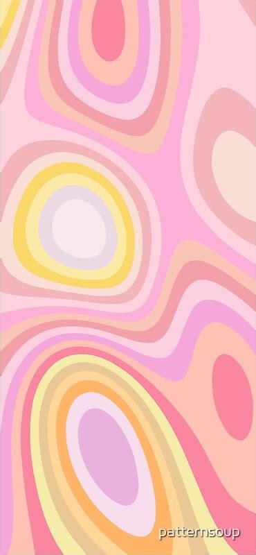 Pink And Funky Abstract Vector Pattern By Patternsoup Redbubble