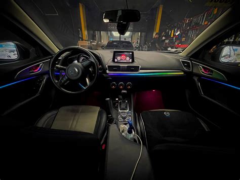 Mazda Skyactiv Complete Interior Ambient Lighting Mikstore Car