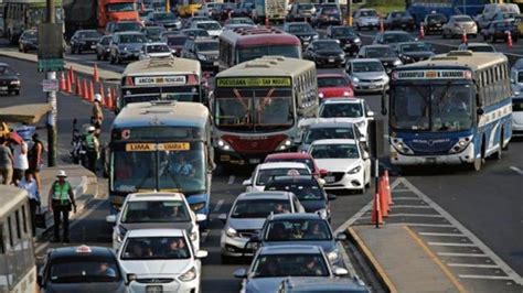 Congestión Vehicular En Lima Causa Pérdidas De Más De S 11000
