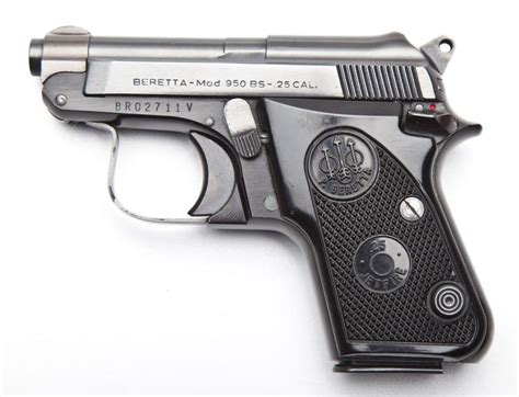 sold price beretta model 950bs pistol 25 auto invalid date edt