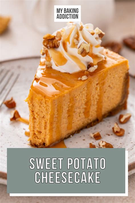 Sweet Potato Cheesecake My Baking Addiction