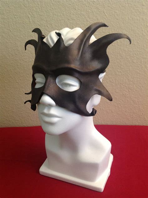 Handmade Leather Mask Etsy