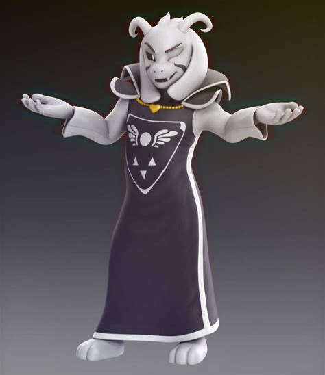 Asriel Dreemurr Undertale Model By Elesis Knight On Deviantart