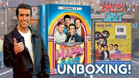 Happy Days Dvds Seasons 1 6 Unboxing Youtube