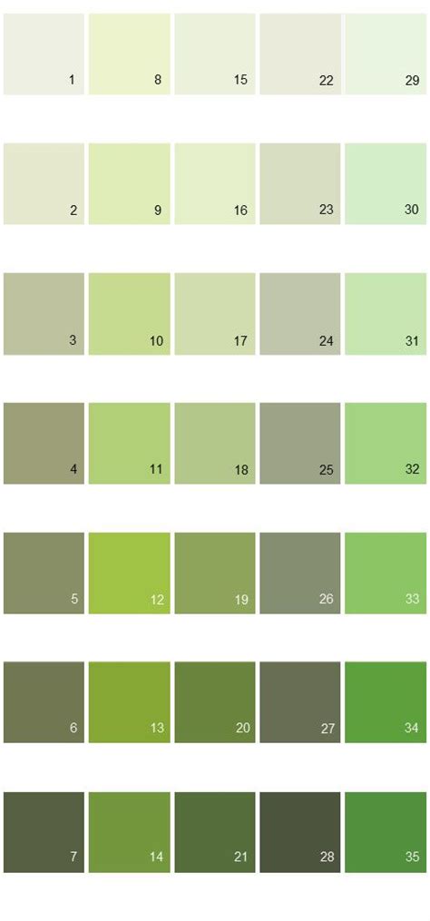 Check spelling or type a new query. Behr Paint Colors - Colorsmart Palette 20 | Green paint ...